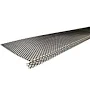 Metal mesh screen gutter guard material
